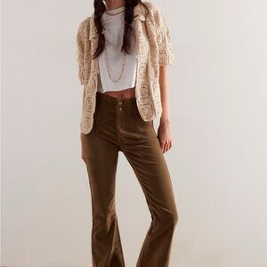 Free People Jayde Flare Cords, new with tags, size 31
